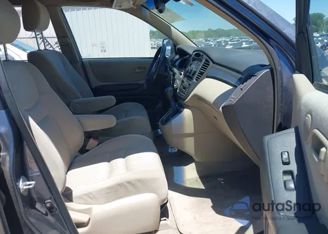 2001 Toyota Highlander V6 from USA, damaged, VIN JTEGF21A810020686